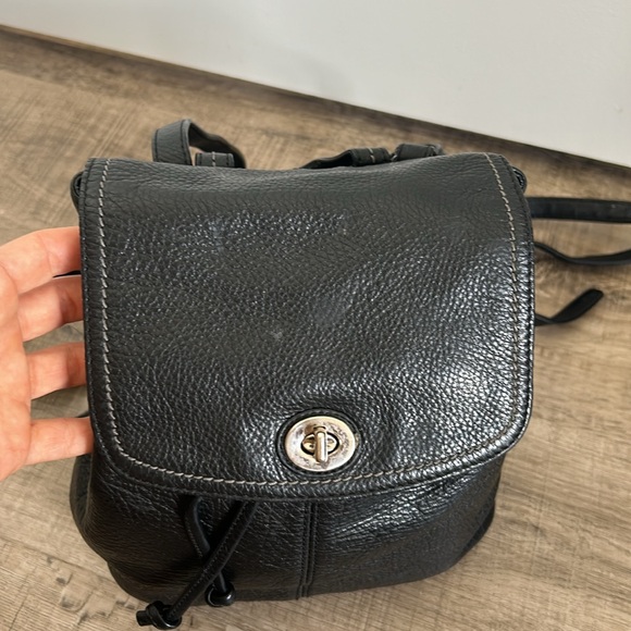 Vintage coach F24385 Park Leather backpack - Picture 2 of 9